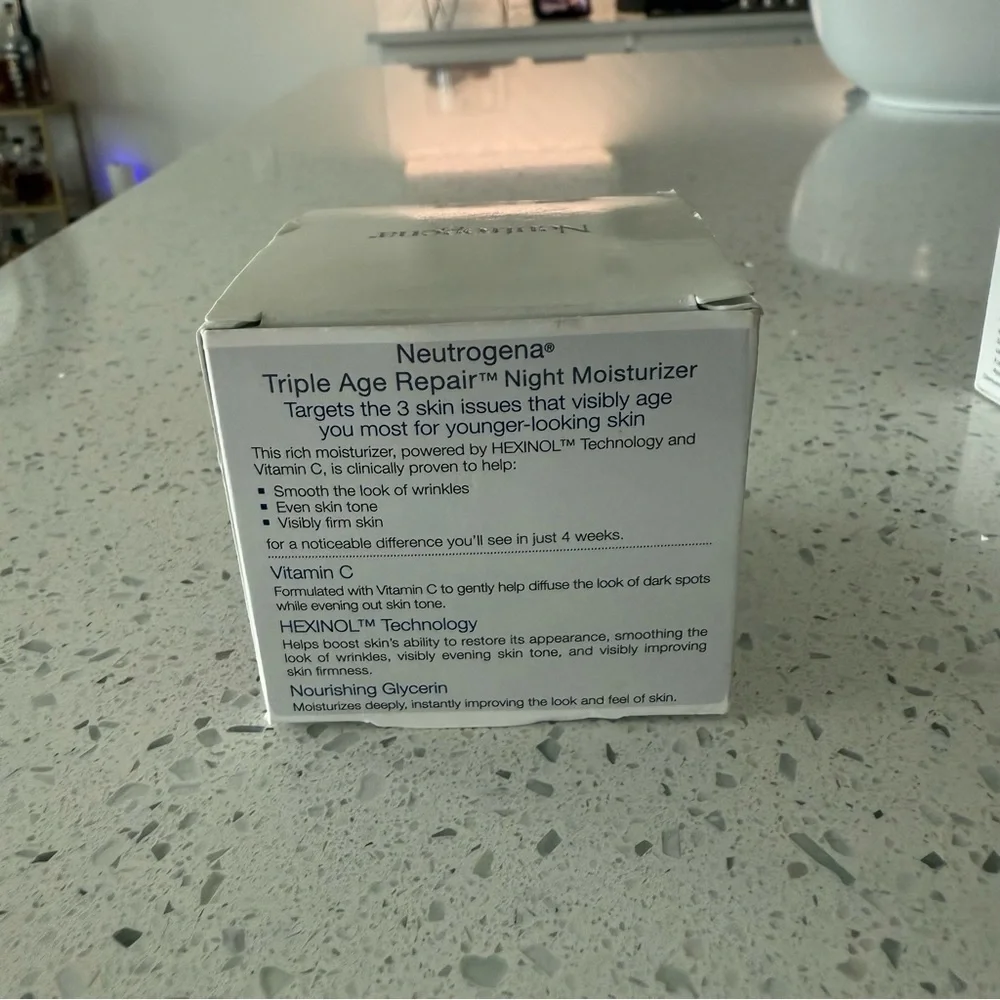 Neutrogena Triple Age Repair Night Moisturizer - Cream Box